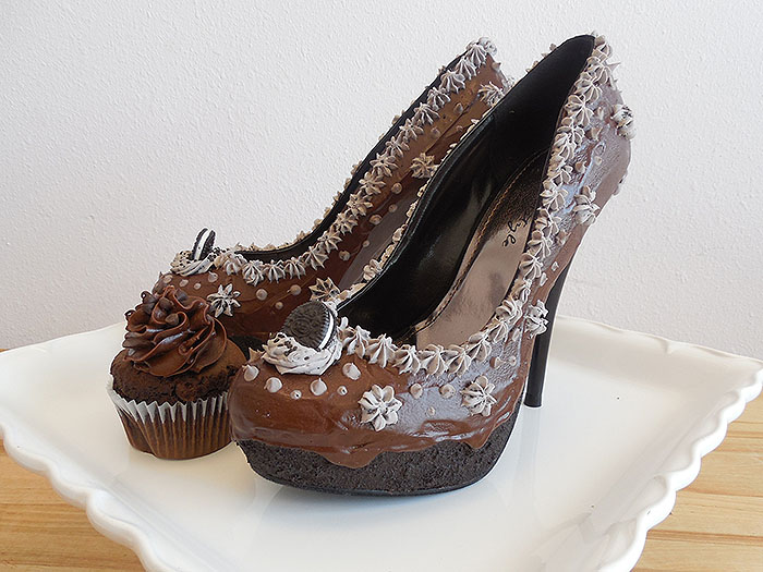 Triple Chocolate Heels