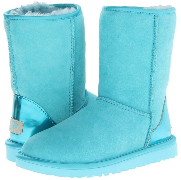 UGG Classic Short Hearts Blue