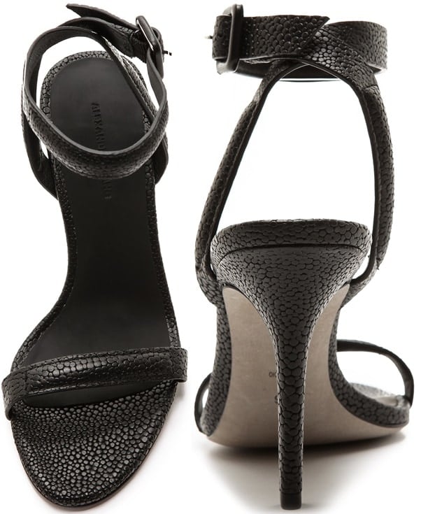 Alexander Wang "Antonia" Ankle-Strap Sandals