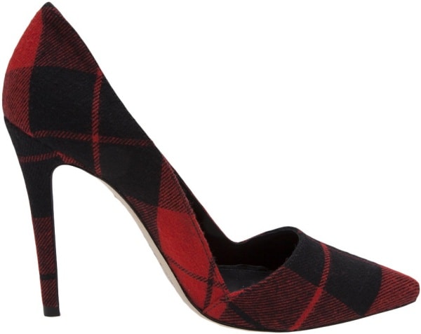 Alice + Olivia Plaid Pumps