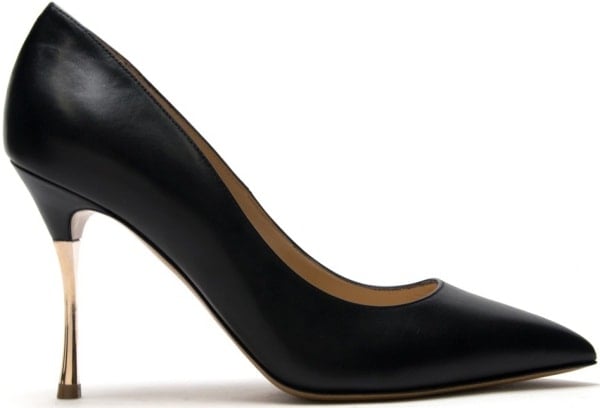 Nicholas Kirkwood Black Stiletto Pumps