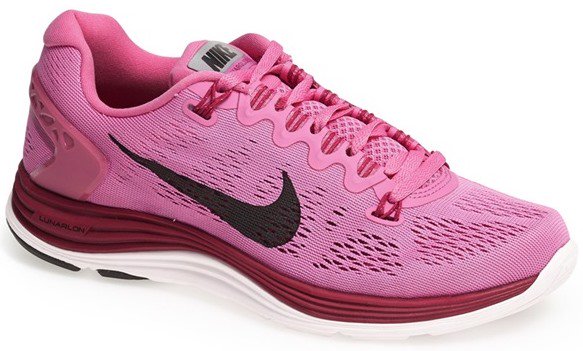 Pink Nike 'LunarGlide 5' Running Shoes