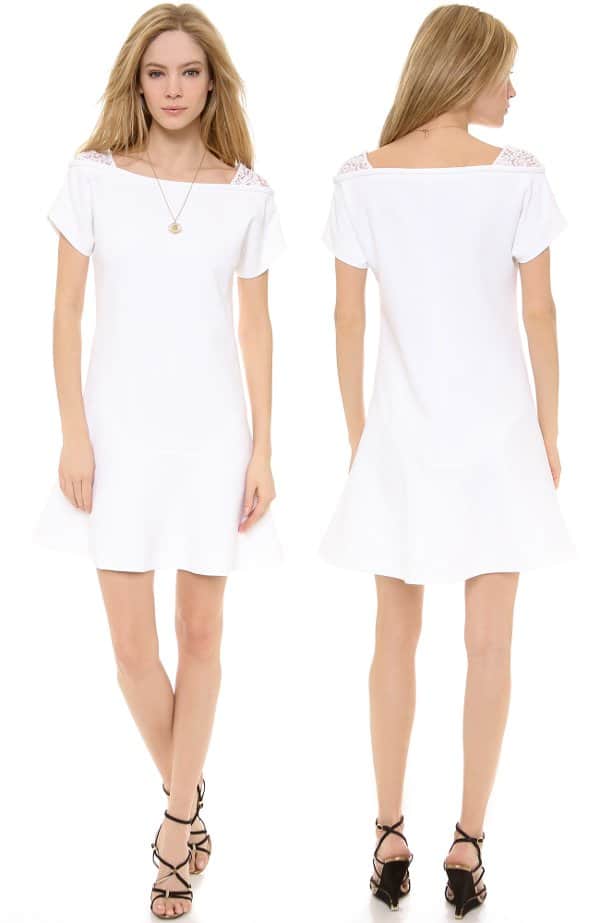 No. 21 - Short Sleeve Crepe Dress