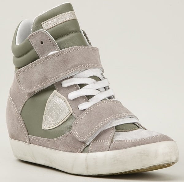 Philippe Model Hi-Top Wedge Trainers