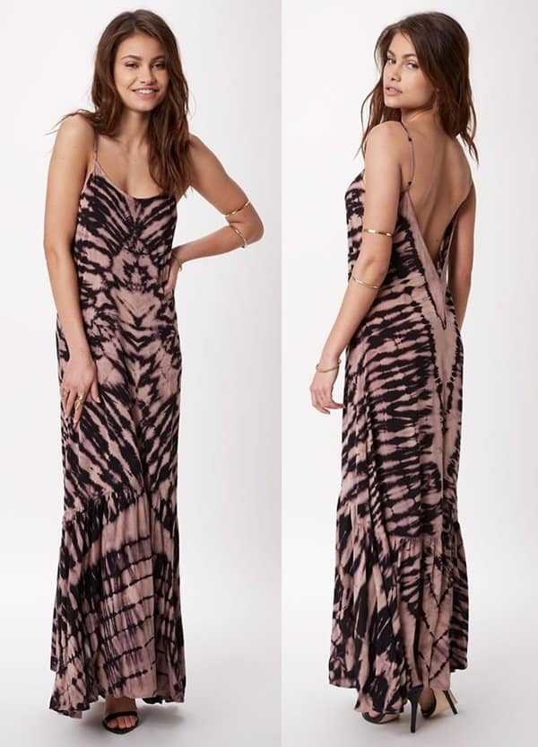 ále by Alessandra Caravan Maxi Dress in Smoke