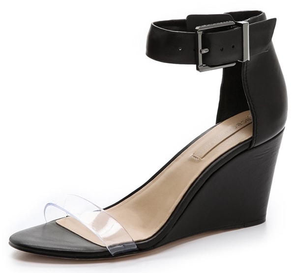 BCBG Max Azria 'Latch' Wedge Sandals