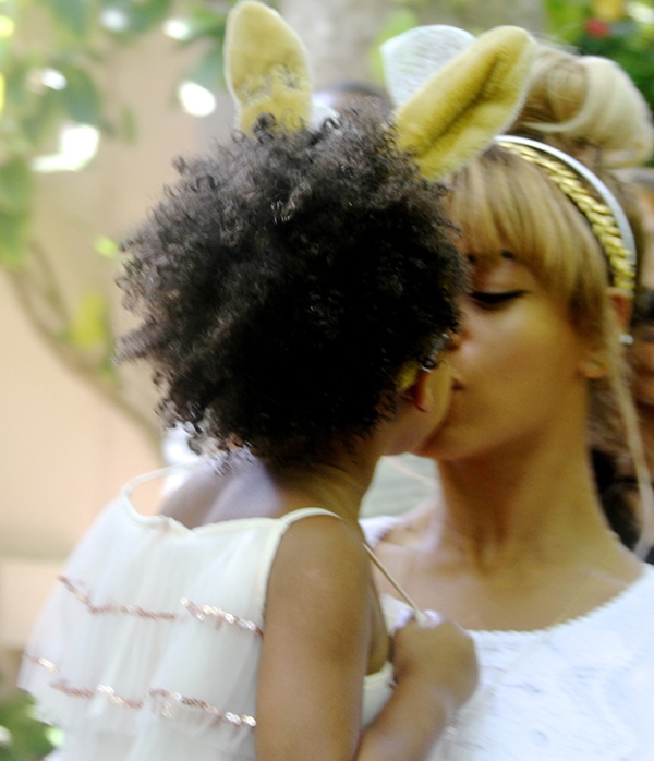 Beyonce enjoyed spending quality time with her daughter, Blue Ivy