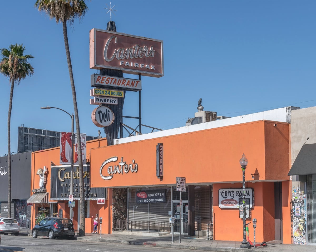 Adam Brody and Leighton Meester were introduced to each other at Canter's Deli, a popular restaurant located in the Fairfax District of Los Angeles