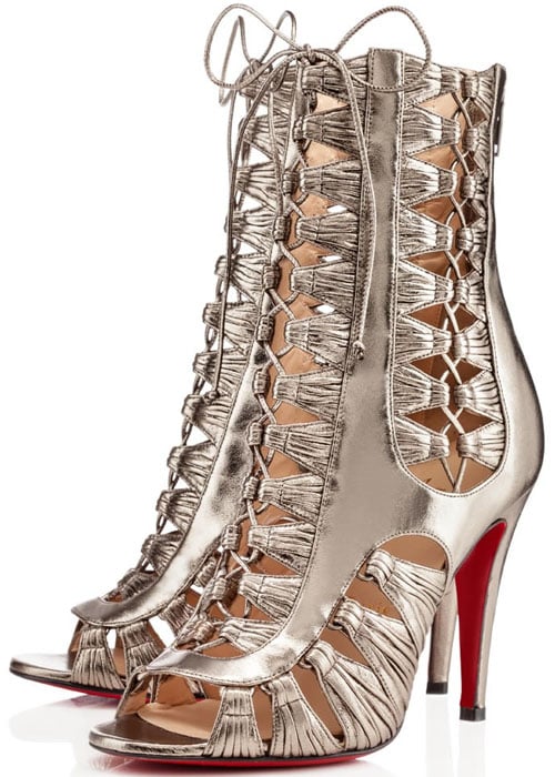 Christian Louboutin "Azimut" Cage Booties