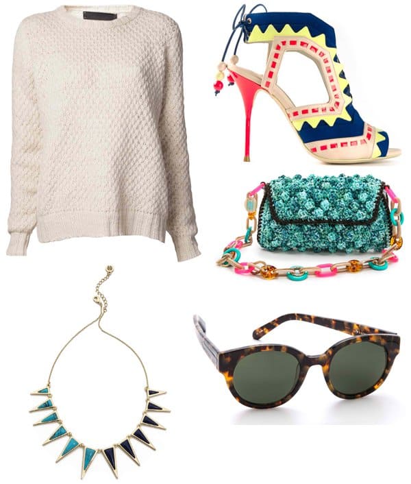Fearne Cotton's outfit coordinates