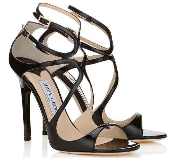 Jimmy Choo Lance Sandals Black