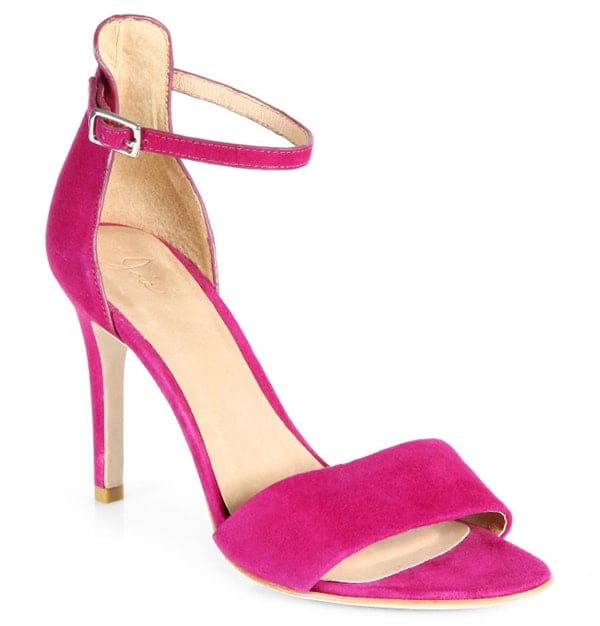 Reese Witherspoon's Sexy Toes in Bright Fuchsia Sandals by Joie