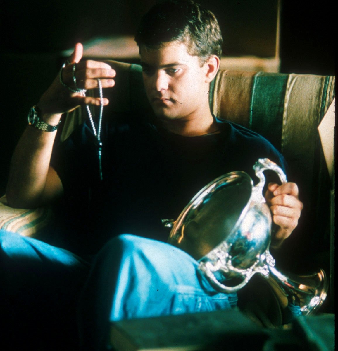 Joshua Jackson as Lucas John "Luke" McNamara in the 2000 American thriller film The Skulls