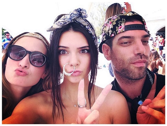 Kendall Jenner's Instagram snap of her wearing a nose ring