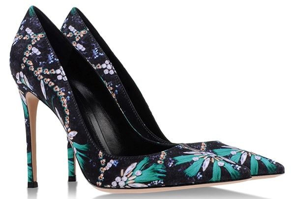 Mary Katrantzou x Gianvito Rossi "Lisa" Floral Pumps