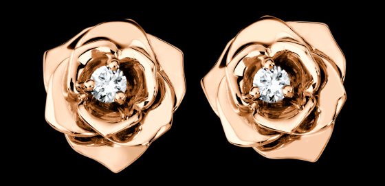 Piaget Rose Earrings