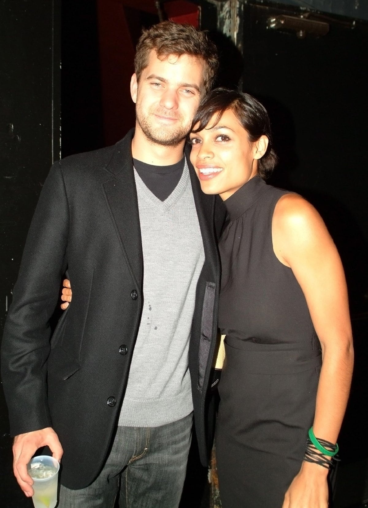 Rosario Dawson dated Joshua Jackson for about a year