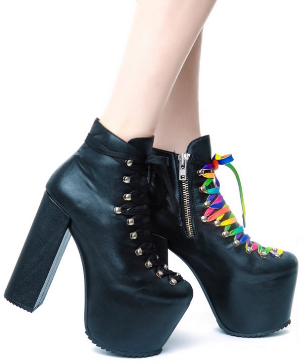 Unif The Hellbound Platform Shoes Black