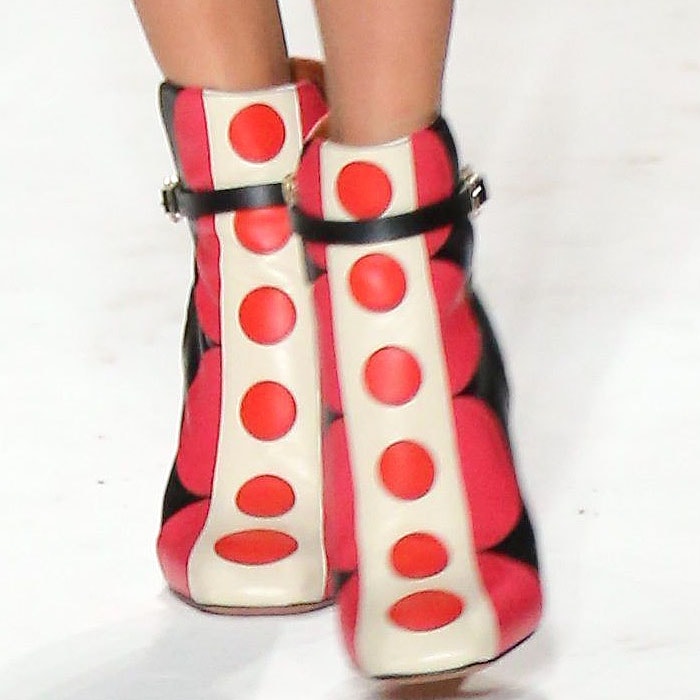 Valentino fall 2014 shoes presented during Paris Fashion Week Womenswear Fall/Winter 2014–2015