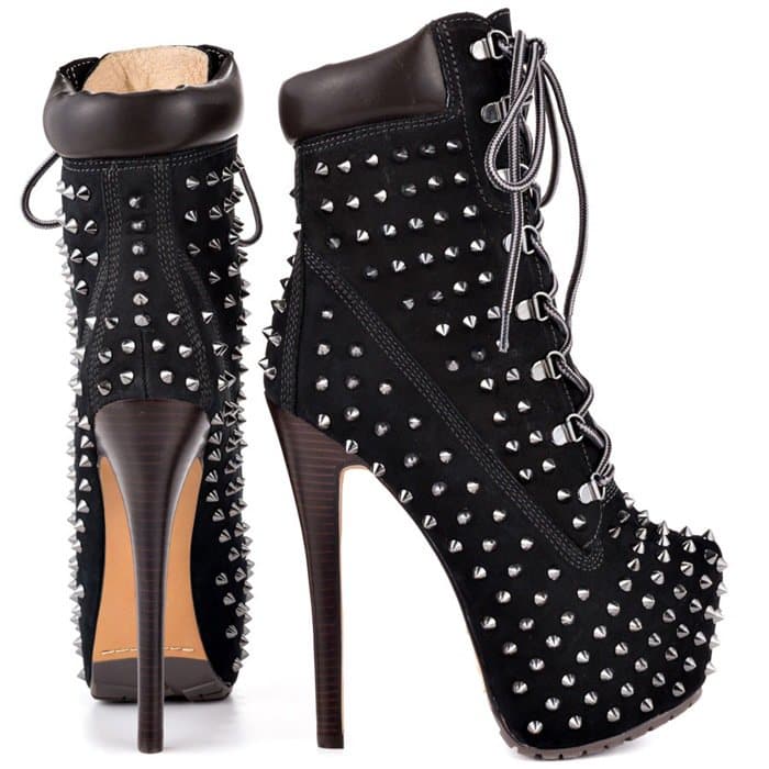 Black ZIGIgirl Z-Jo Studs Booties