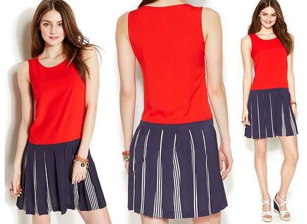 Zooey Deschanel for Tommy Hilfiger Tennis Dress