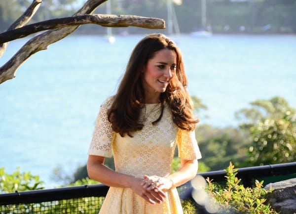 Catherine, Duchess of Cambridge, exudes elegance in her lemon yellow Rebecca English dress during her visit to Taronga Zoo in Sydney