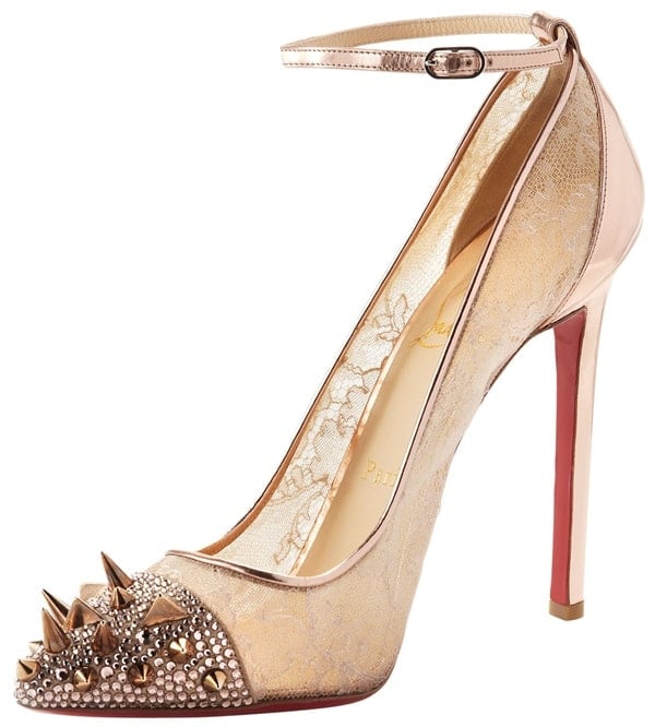 Christian Louboutin Picks & Co Potpourri Ankle-Strap Pumps