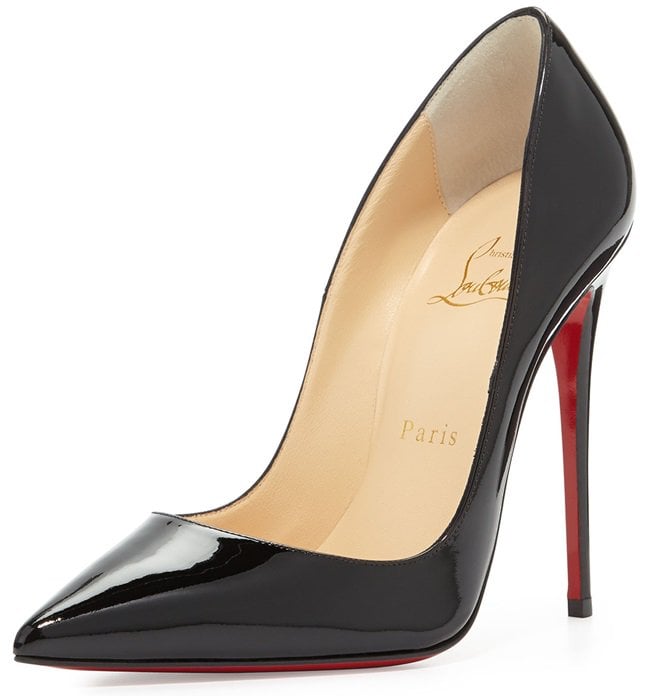 Christian Louboutin "So Kate" Pumps in Black Patent