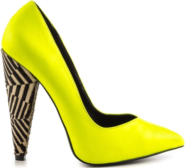 Keyshia Cole by Steve Madden "Excit" Pumps in Yellow Multi