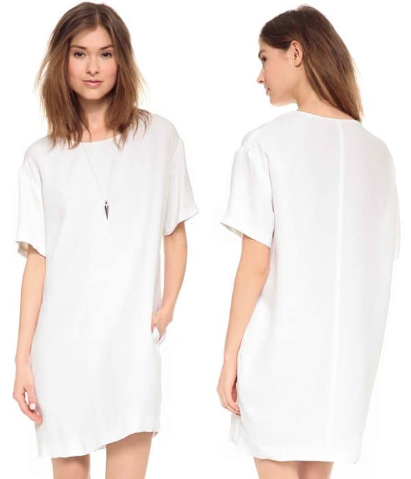 BLK DNM Short-Sleeve Dress