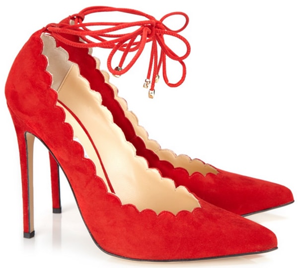 Bionda Castana Rosario Pumps Red Suede