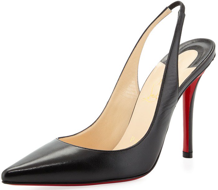 A timeless and elegant pump, the sophisticated Apostrophy stiletto exudes Christian Louboutin's effortless appeal