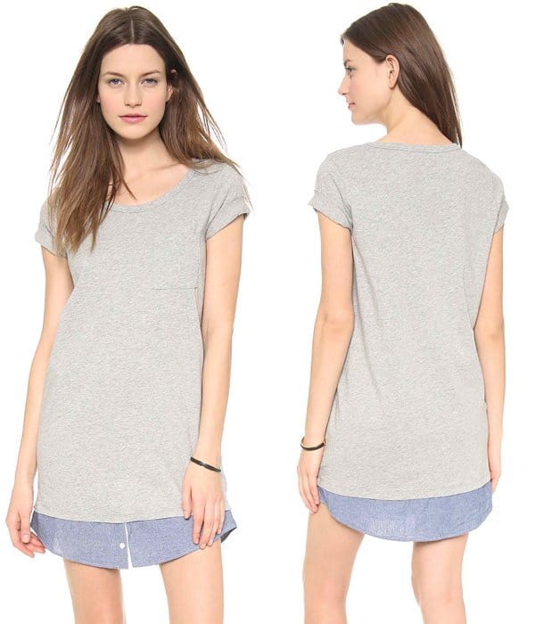 Clu Clu Too Shirt Tailed T-Shirt Dress