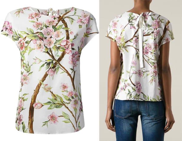 Dolce & Gabbana Floral Print Tshirt