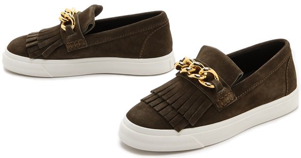 Giuseppe Zanotti London Suede Moc Sneakers