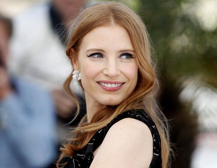 Jessica Chastain at the photo call for 'The Disappearance of Eleanor Rigby'