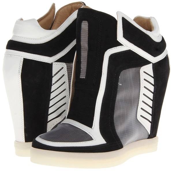 L.A.M.B. Freeda Wedge Sneakers