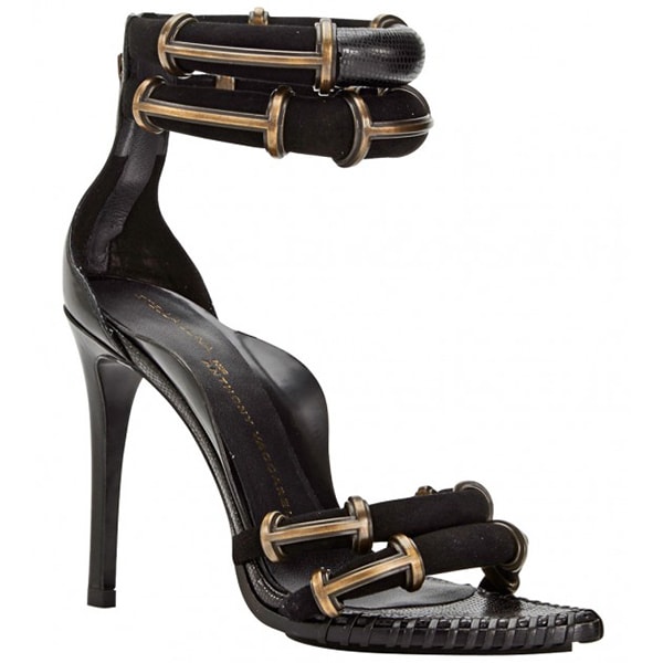 Stella Luna x Anthony Vaccarello Sandals in Black