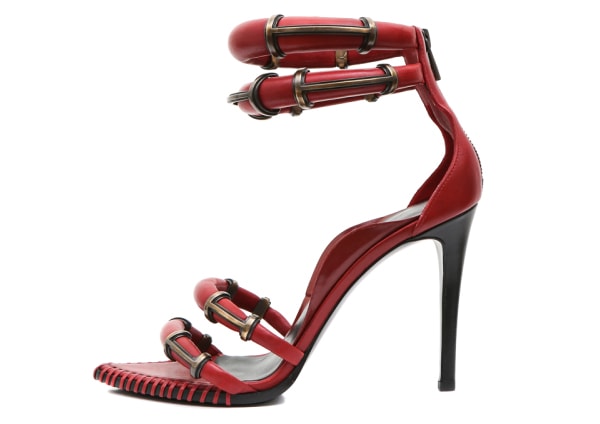 Stella Luna x Anthony Vaccarello Sandal in Red