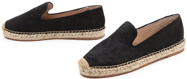 Steven Lanii Ponyhair Espadrille Flats