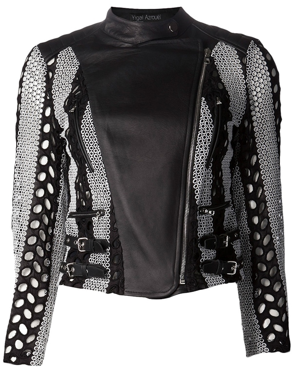  Yigal Azrouël Eyelet Jacket