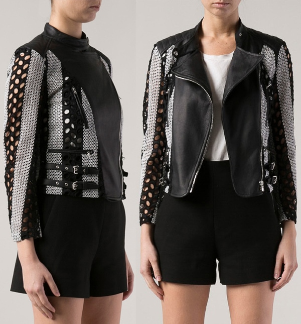 Yigal Azrouël Eyelet Jacket