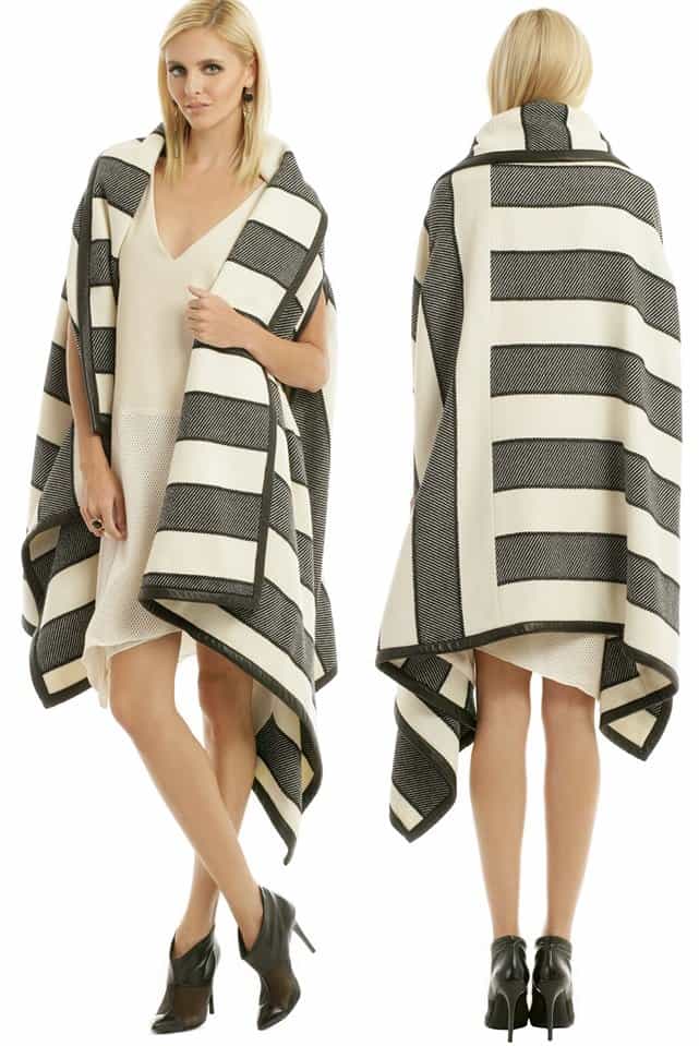 Rag & Bone Bawja Blanket Wrap Coat