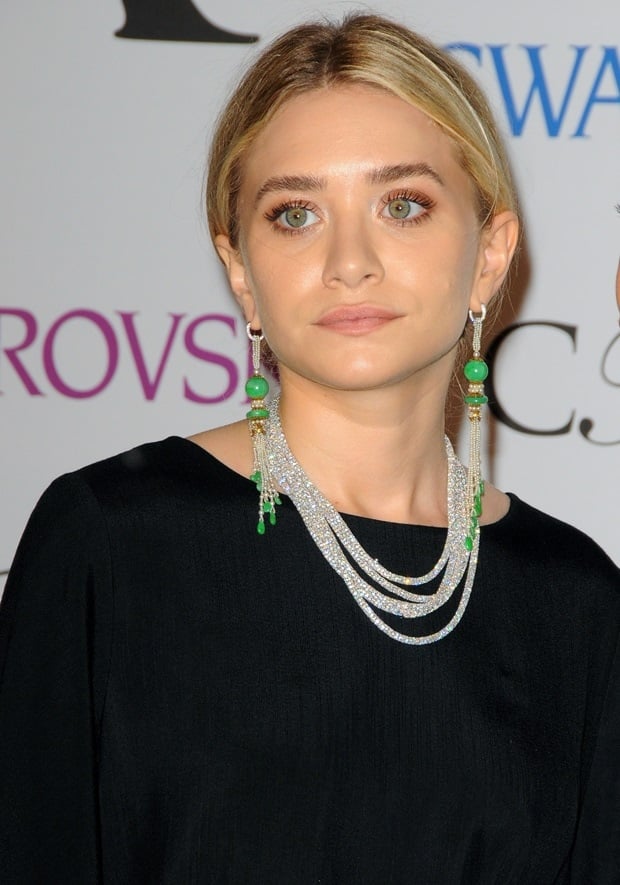 Ashley Olsen, honored as the Accessories Designer of the Year at the 2014 CFDA Fashion Awards, graced the prestigious event