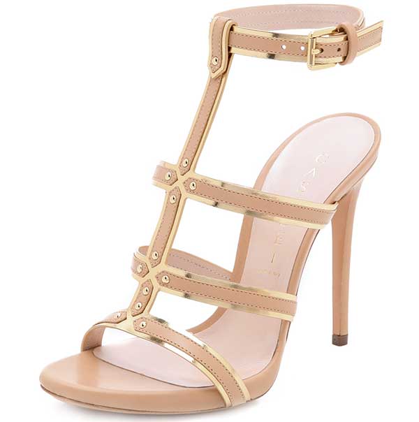 Casadei Gladiator Stiletto Sandals