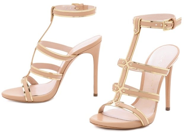 Casadei Gladiator Stiletto Sandals