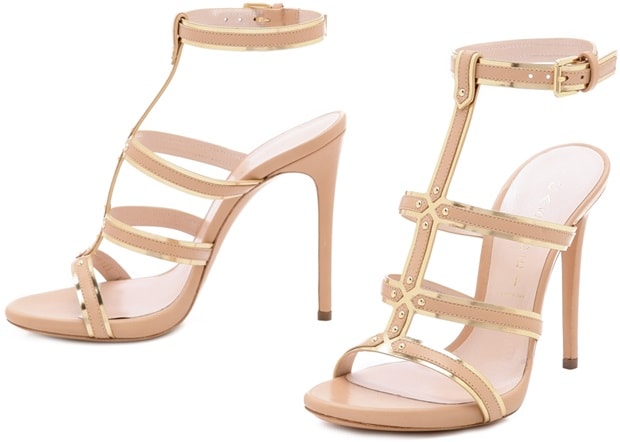 Casadei Gladiator Stiletto Sandals