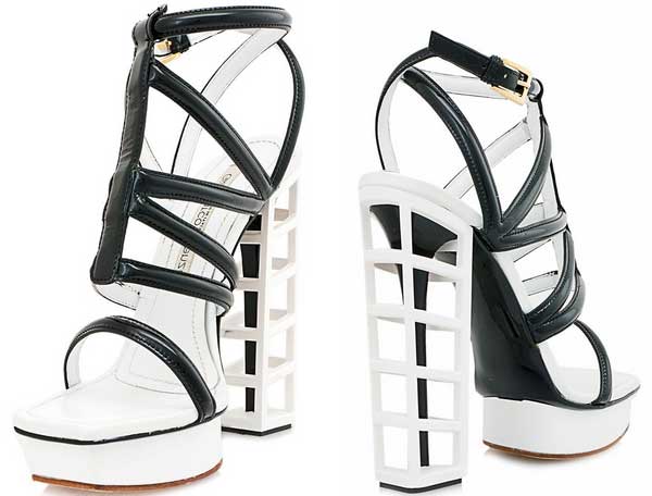 Gianmarco-Lorenzi-Cage-Leather-Sandals