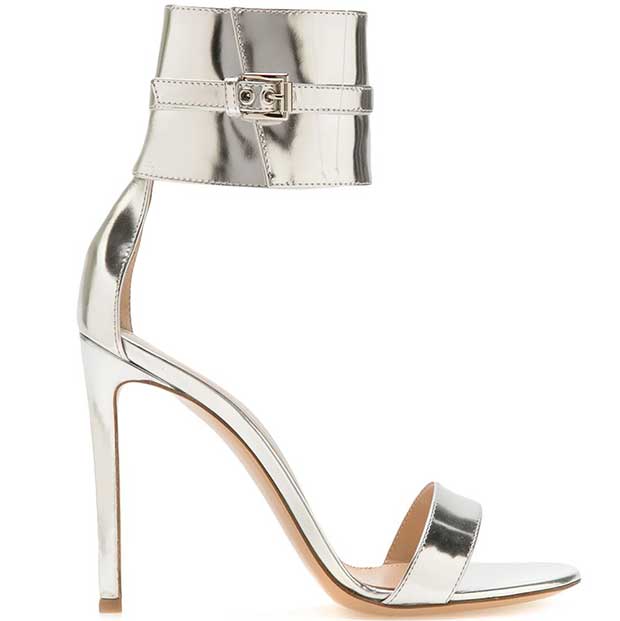 Gianvito Rossi Metallic Sandals