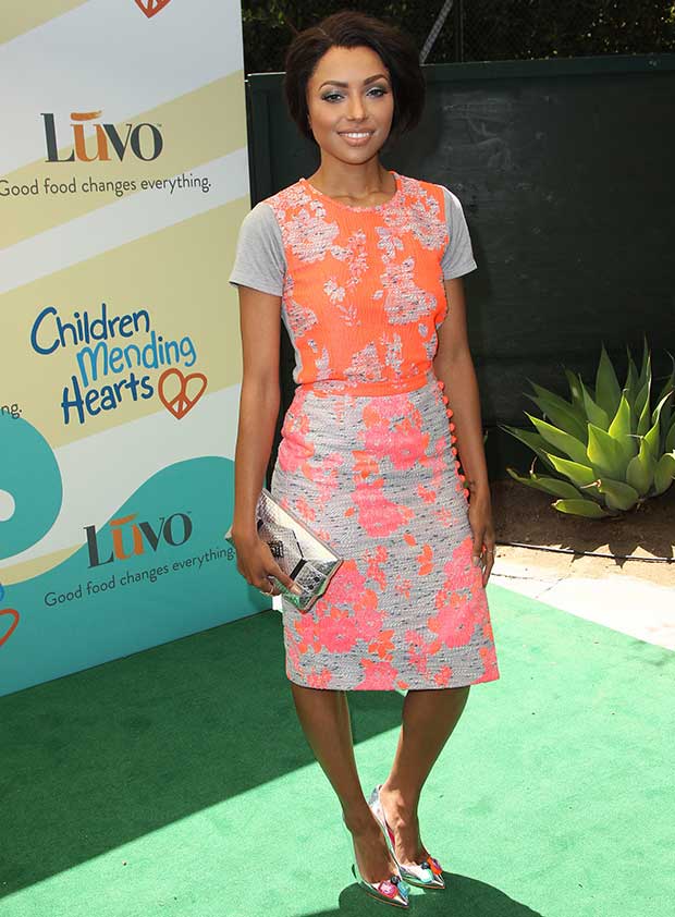 Kat Graham at Children Mending Hearts 6th Annual Fundraiser, 'Empathy Rocks: A Spring into Summer Bash', in Beverly Hills on June 14, 2014